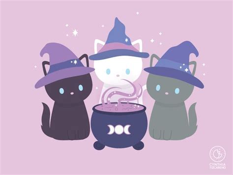 Witchy cat clash kitties